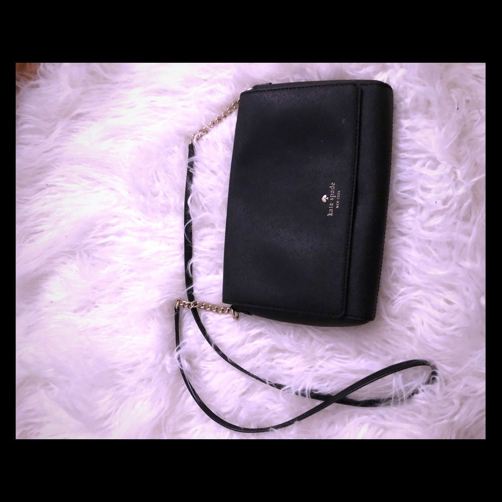 Black Kate Spade crossbody